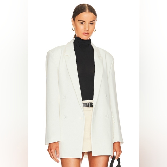 12. NWT BARDOT MAISON SPLIT BACK BLAZER - Picture 6 of 10